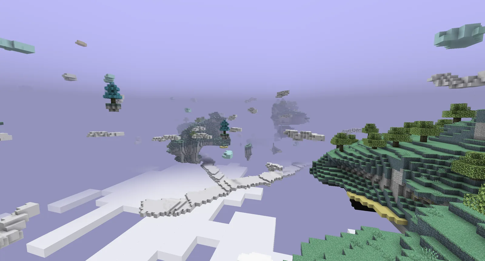 Sky dimension landscape at dawn