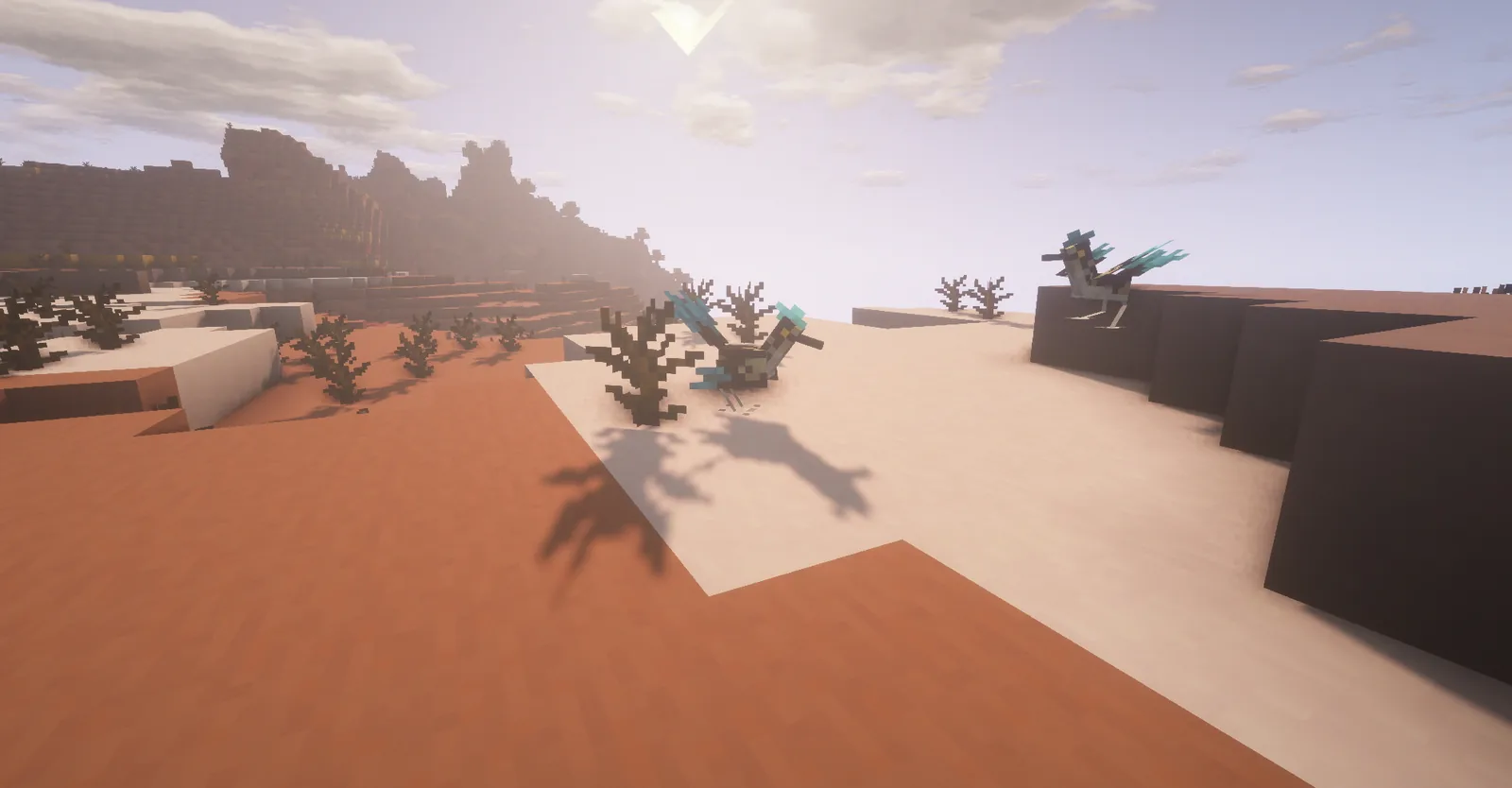 Unusual mob in a cave environment