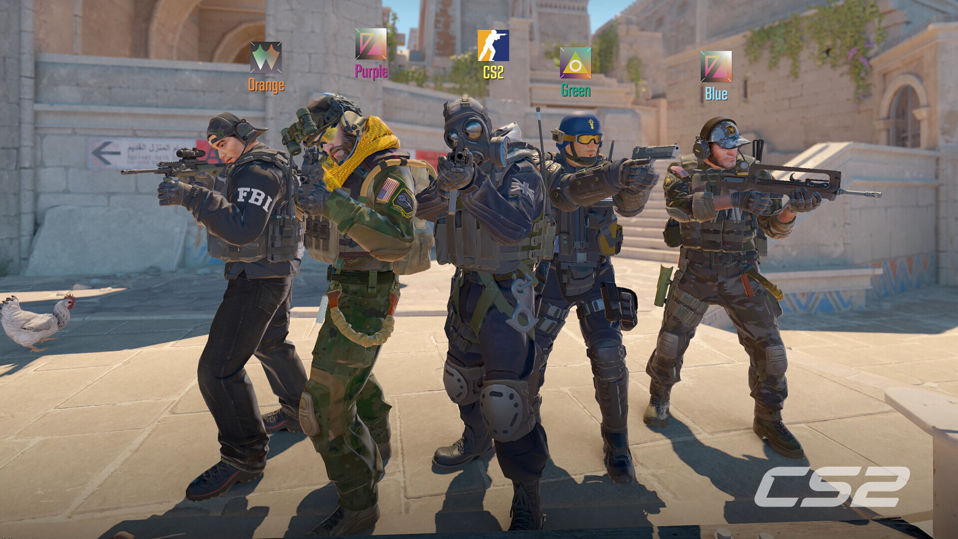 Professional match on a tournament stage