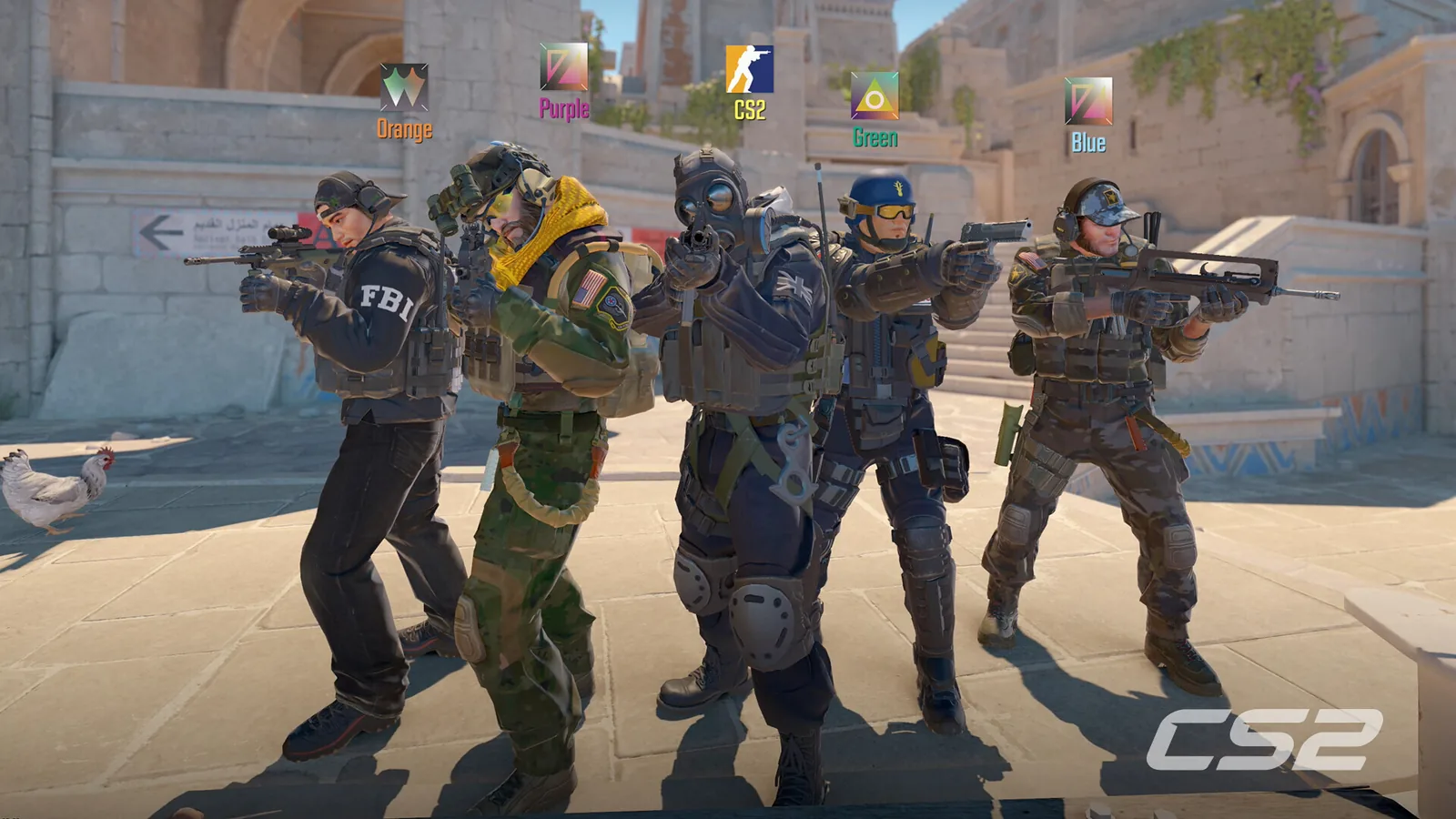 Professional match on a tournament stage