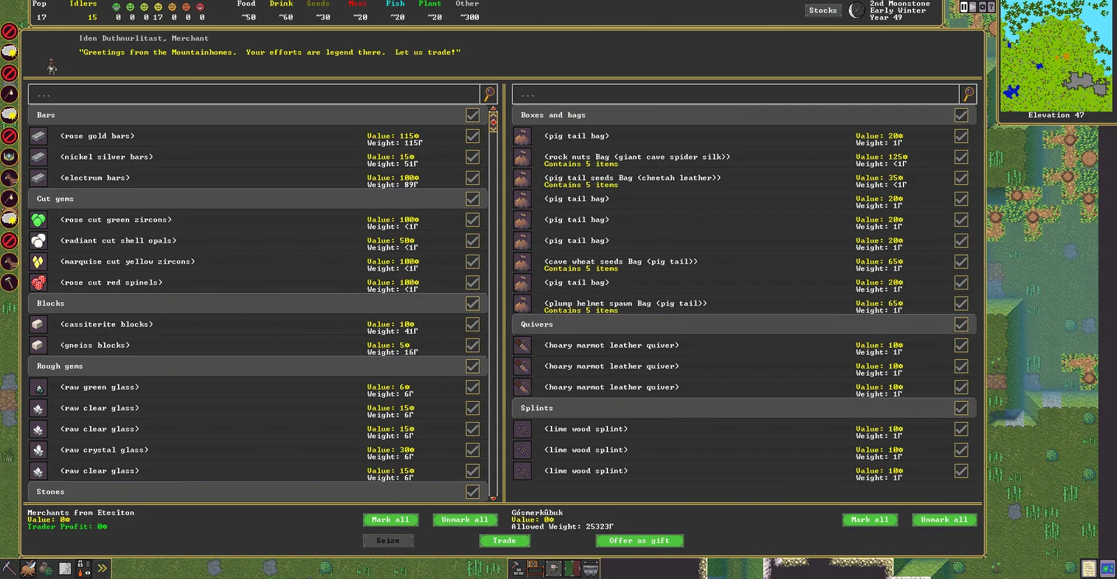 Complex management interface