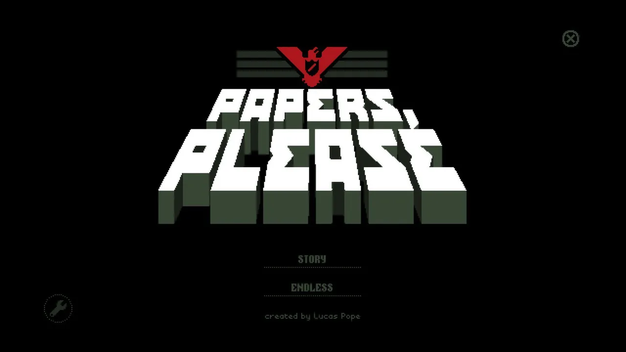 Document checking screen with rulebook