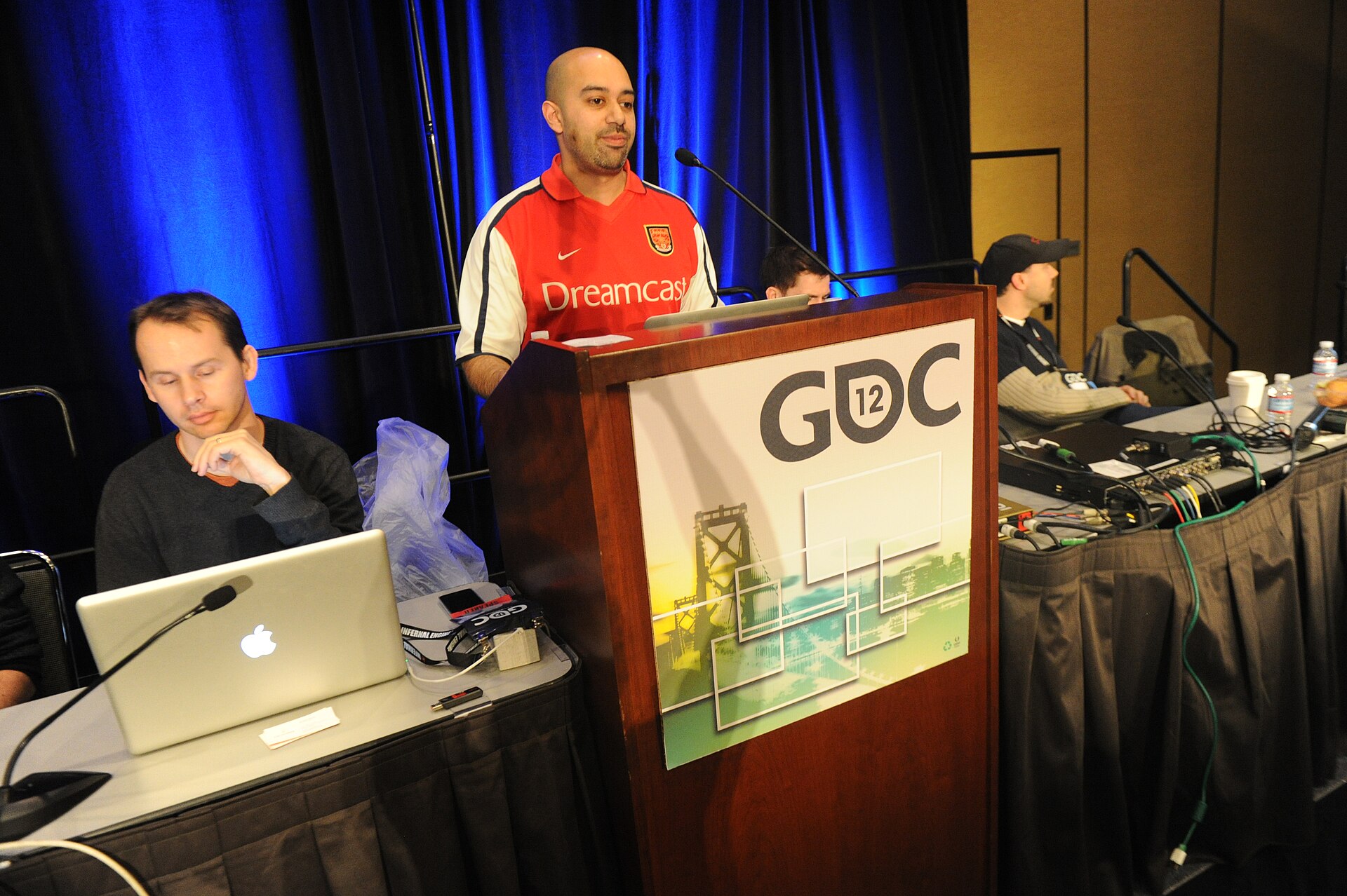 A design session in progress at the Game Developers Conference