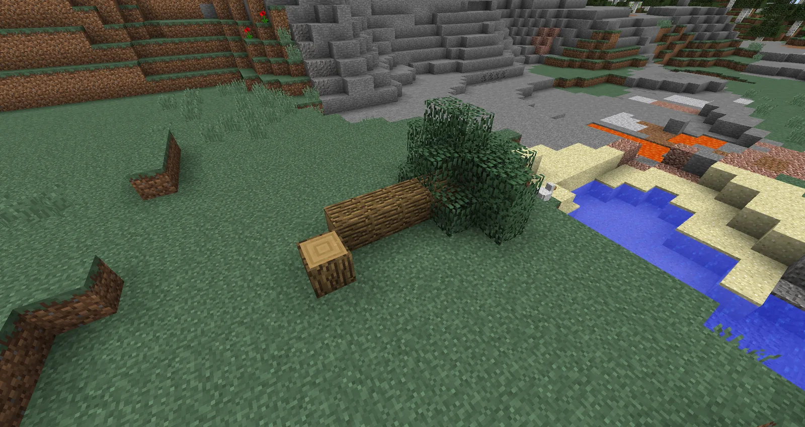Block detail in a modded Minecraft build