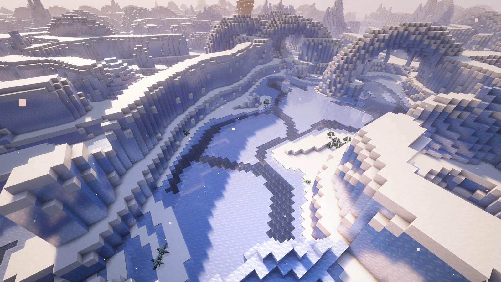 Inside a Minecraft dungeon chamber