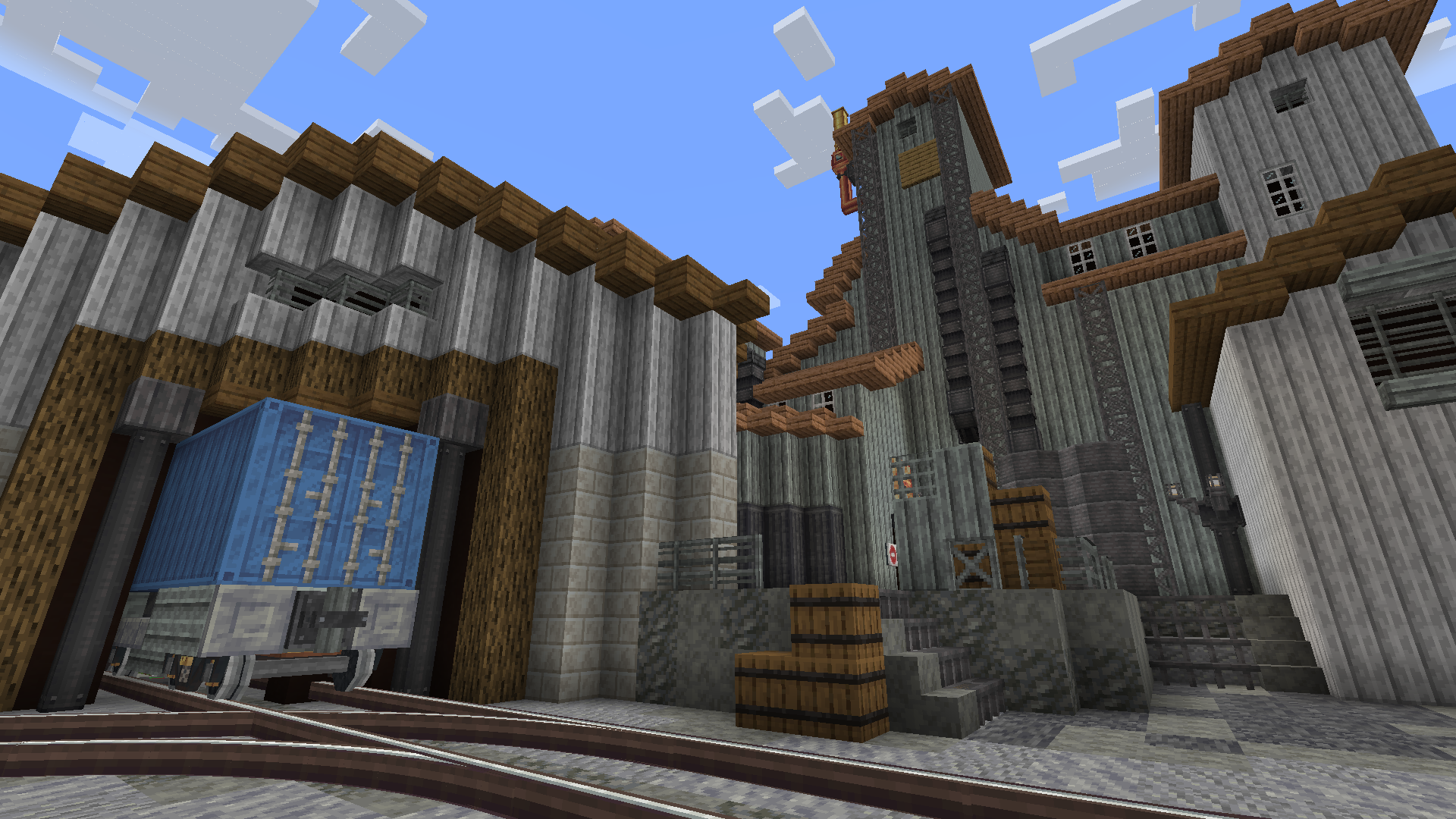 Automated farm mechanism with pistons