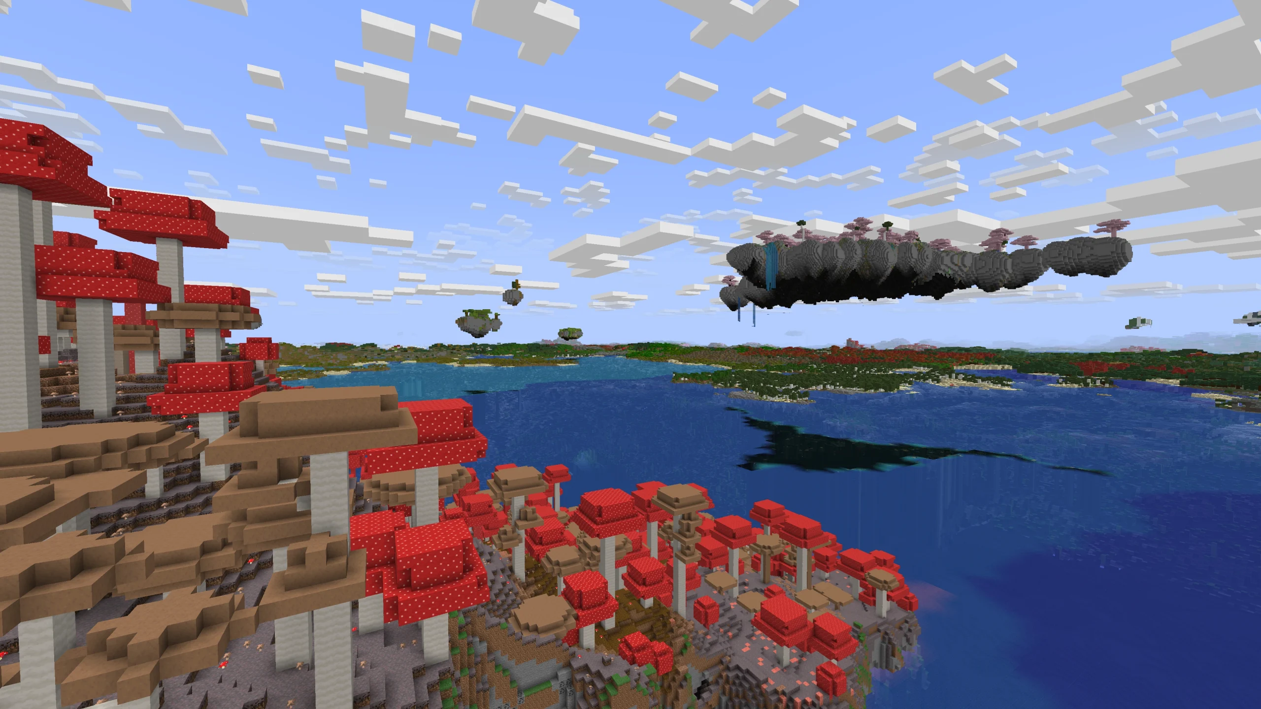 Wide render distance across water