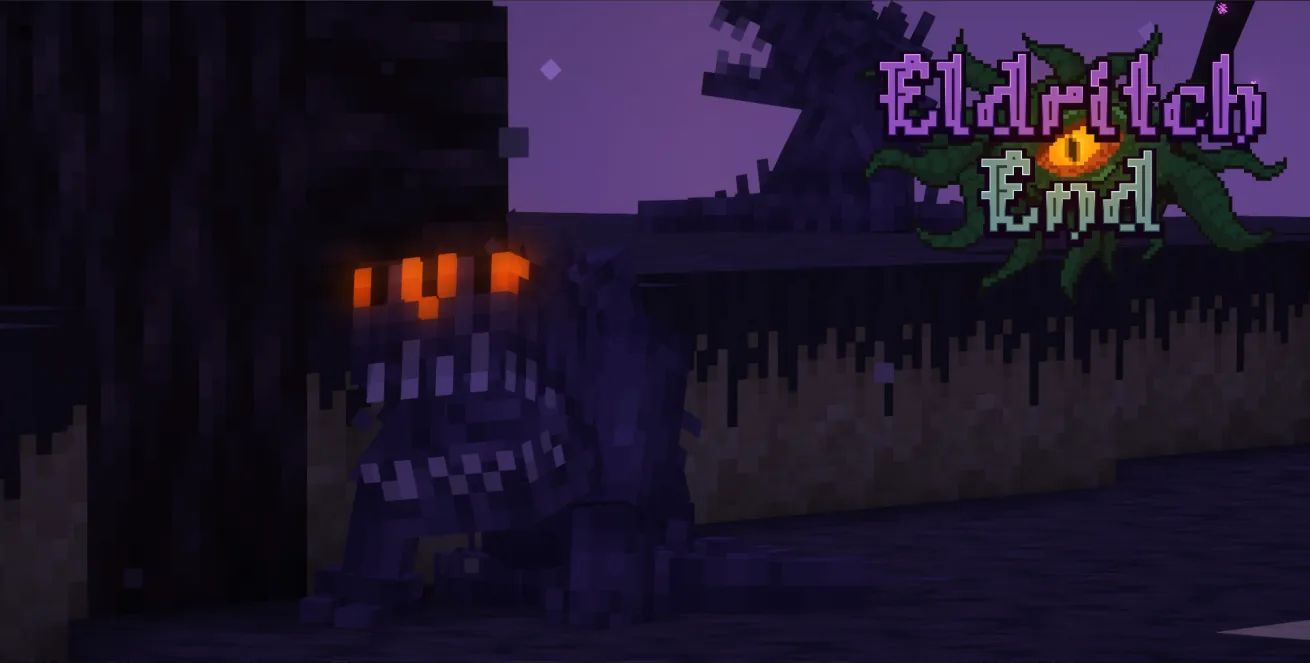An anvil and enchanting setup in Minecraft
