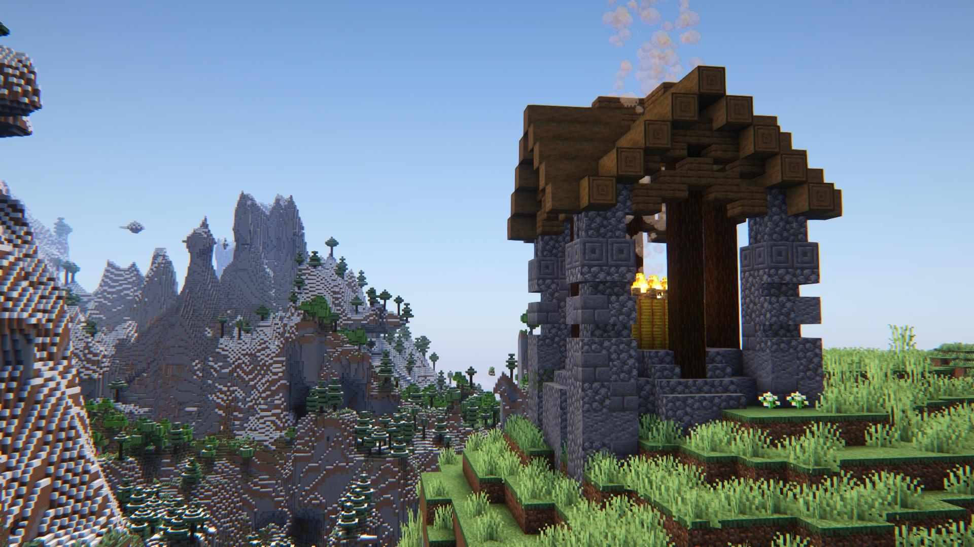 Melee fight in a modded world