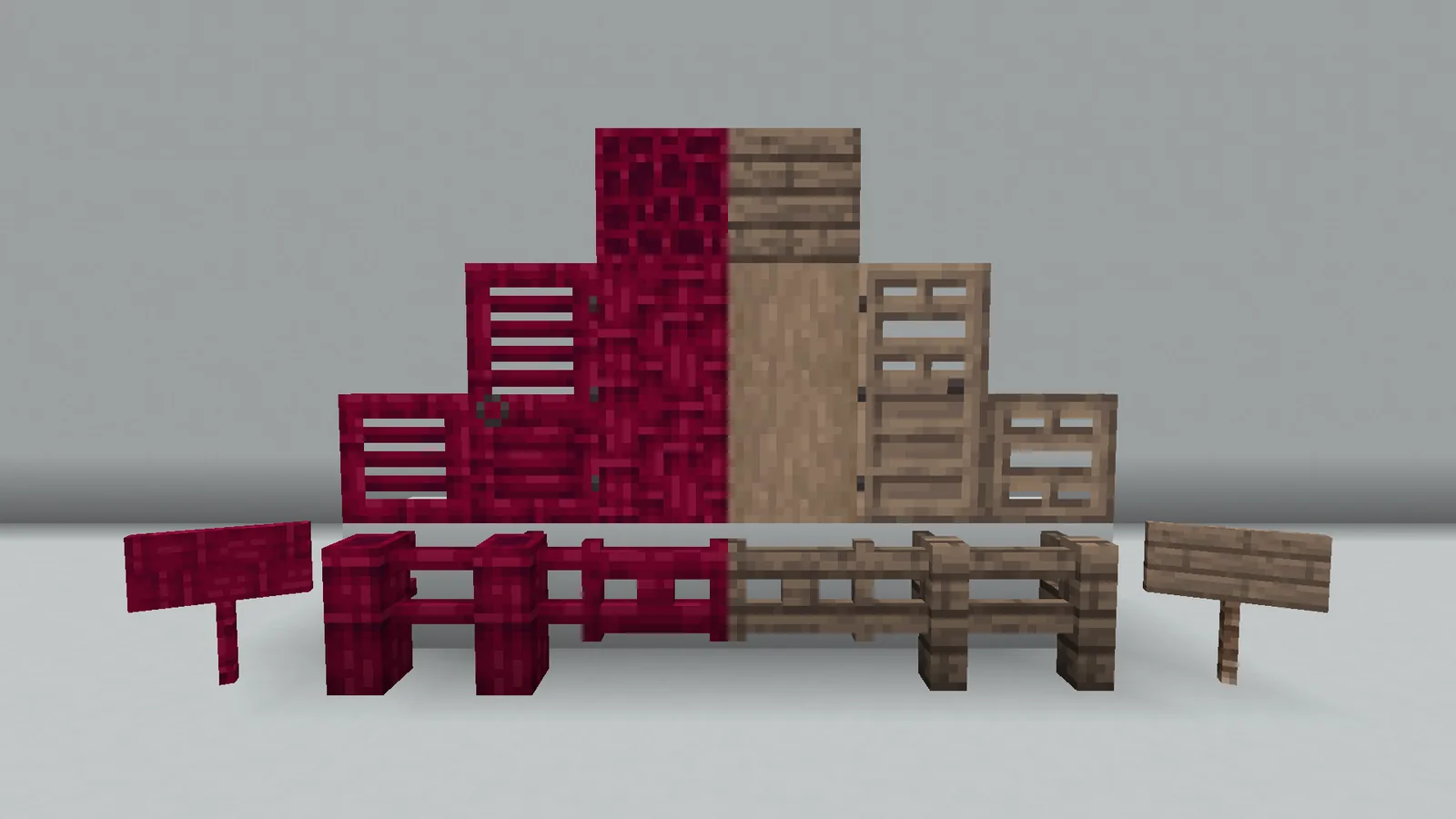 Worn tools and armour in Minecraft