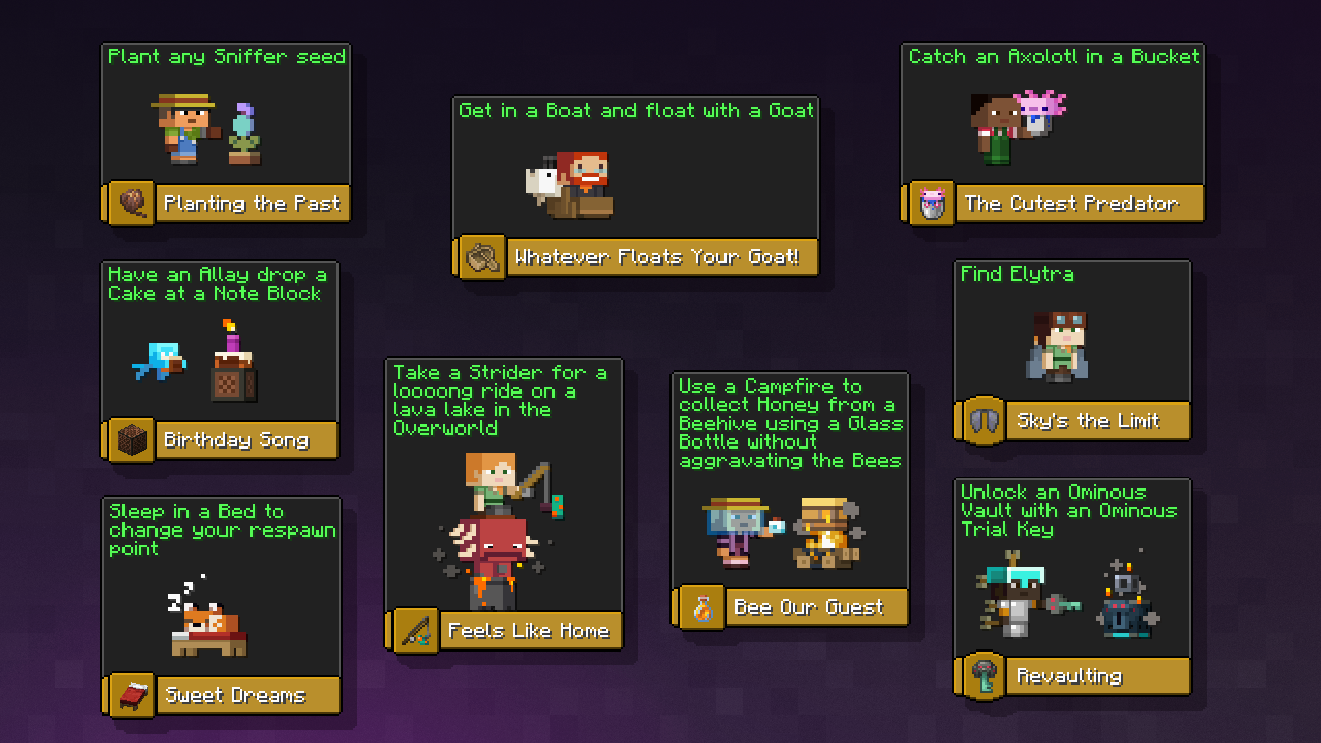 HUD with adjusted interface elements
