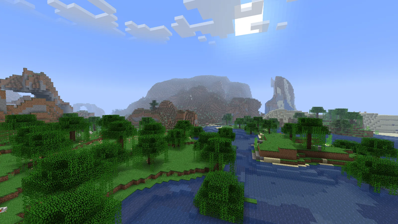 Chunk loading across a wide landscape