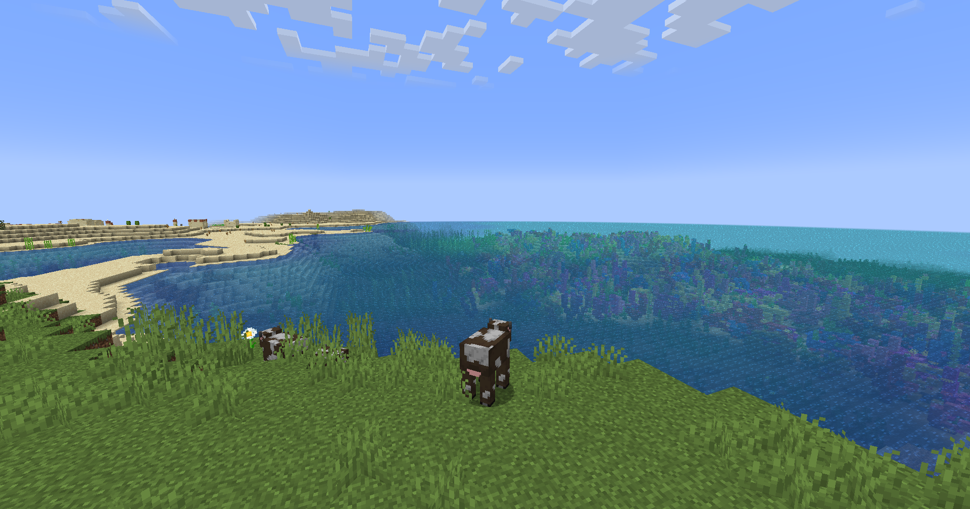 Rolling terrain from an older worldgen style
