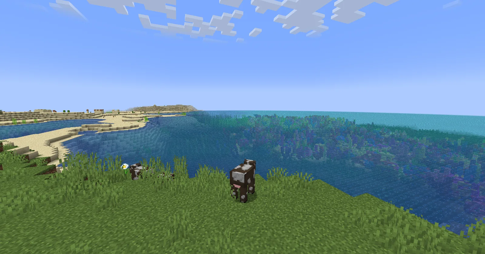 Rolling terrain from an older worldgen style