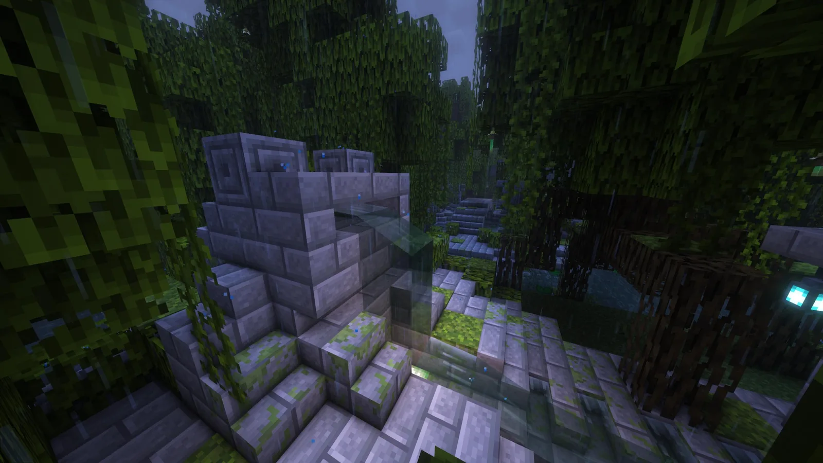 Players exploring a Minecraft world together