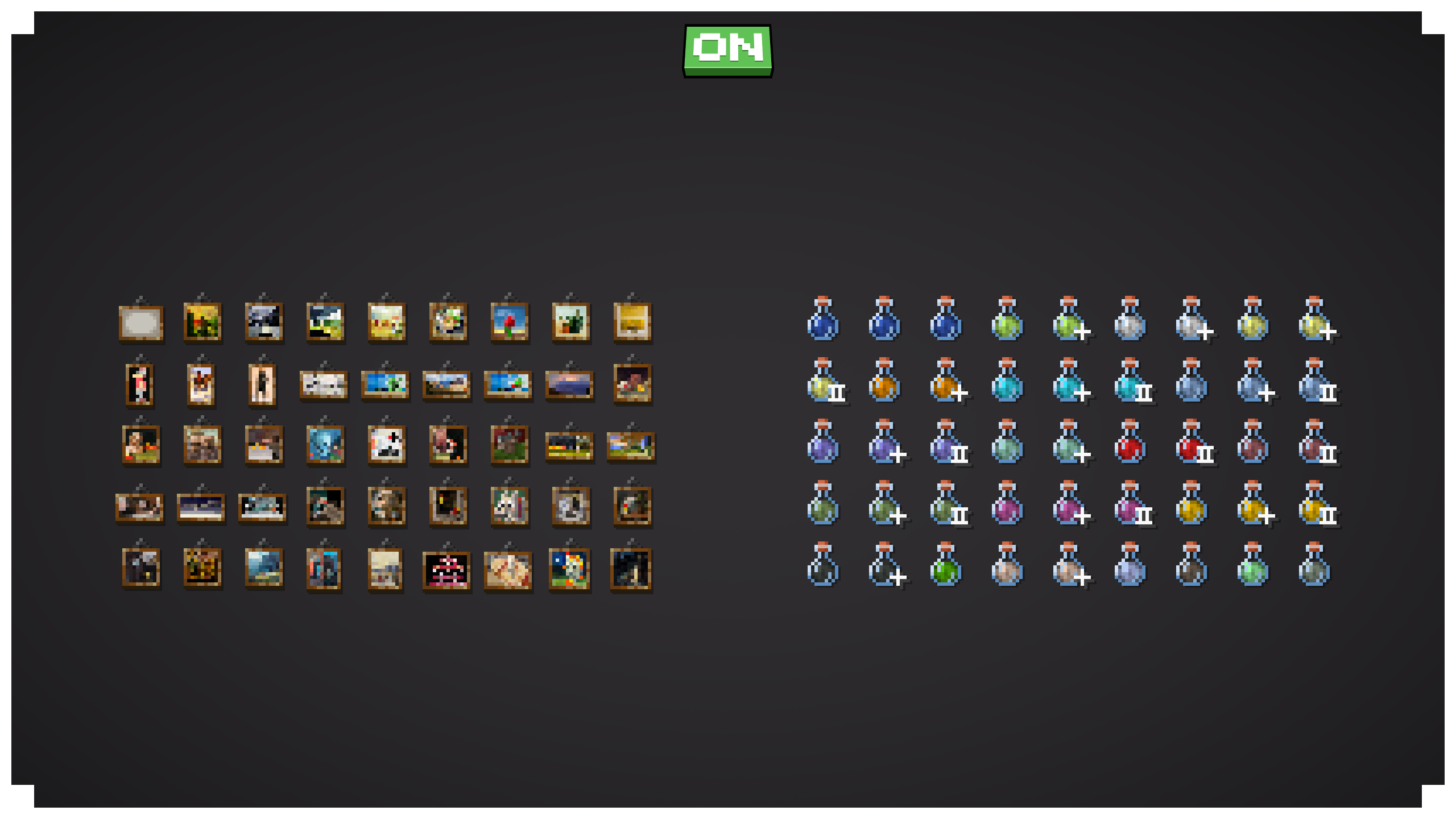 Modded Minecraft HUD with a tooltip visible