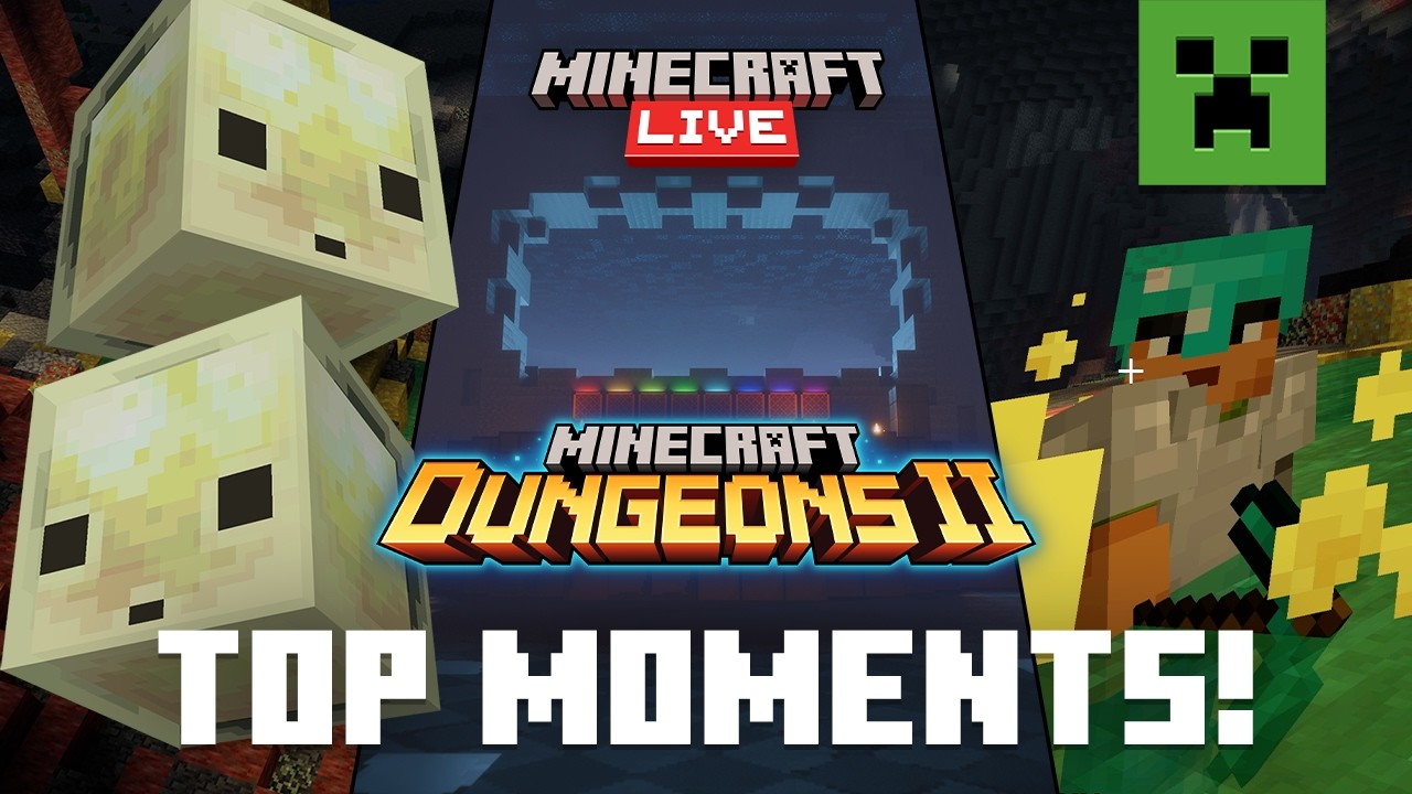 Top moments from Minecraft Live March 2026
