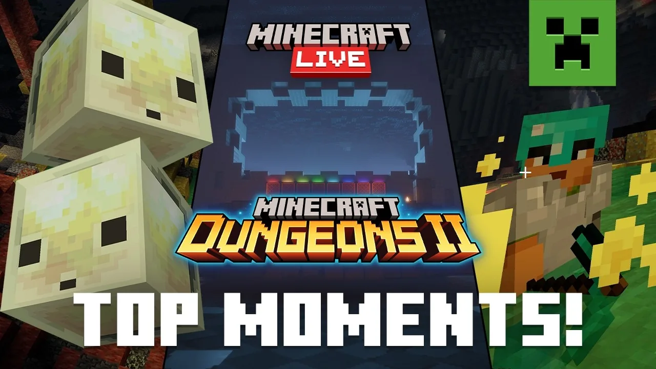 Top moments from Minecraft Live March 2026