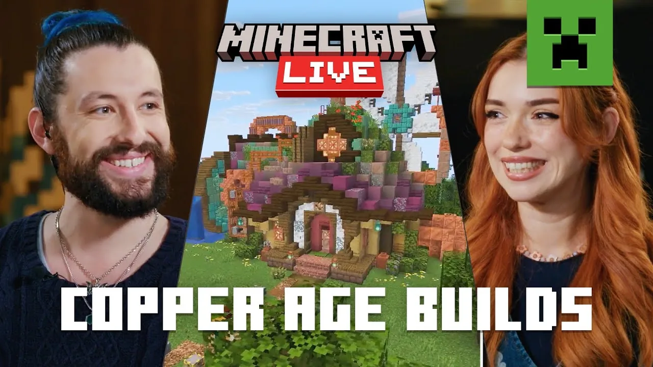 AMAZING COPPER AGE BUILDS | Minecraft LIVE – September 2025
