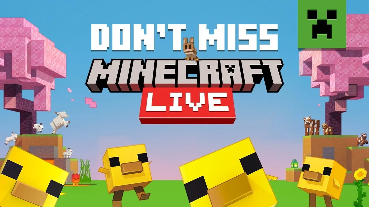 WHY YOU CAN'T MISS MINECRAFT LIVE - MARCH 2026!