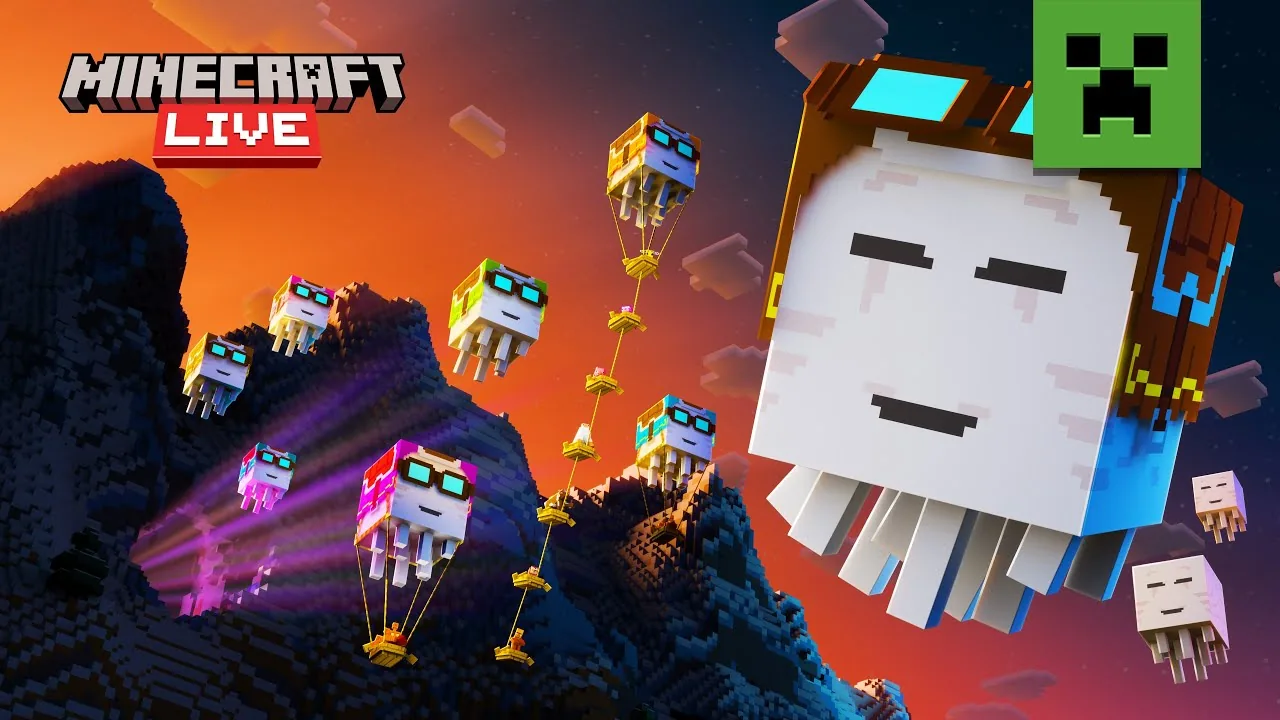 HAPPY GHAST MUSIC VIDEO | Minecraft LIVE – September 2025