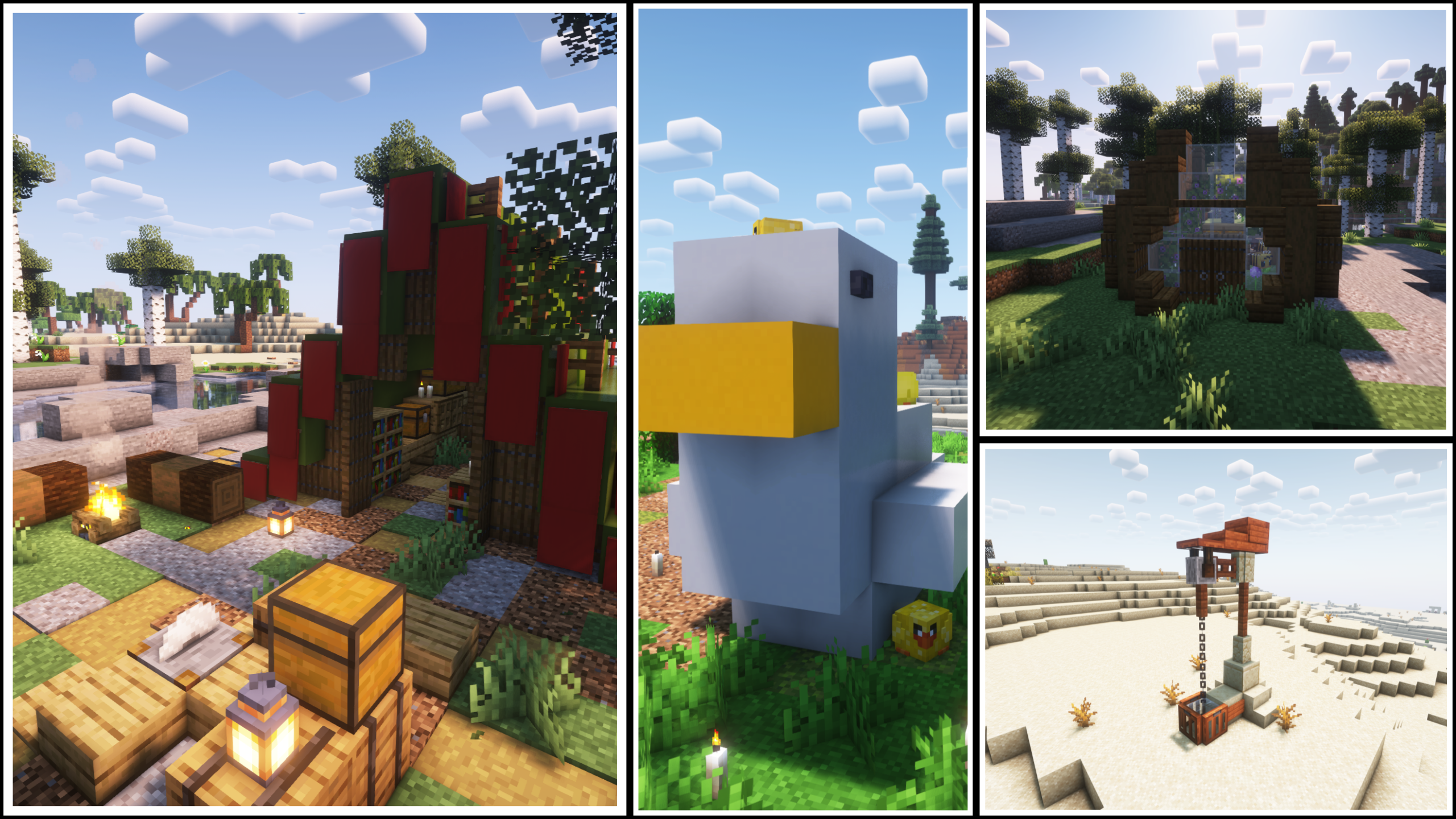 Settlement style build generated in a valley