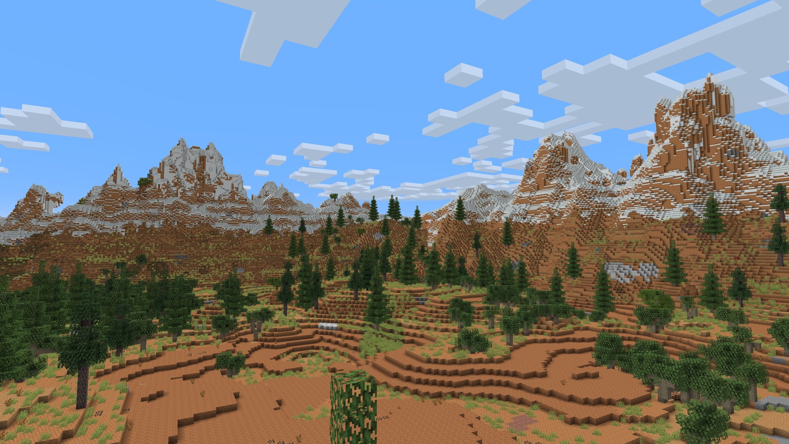 Coastal terrain with cliffs and beaches