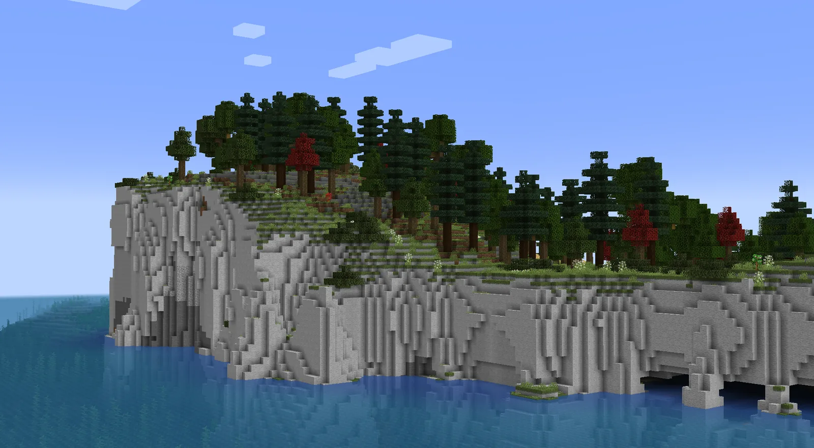 Highland biome above the cloud line