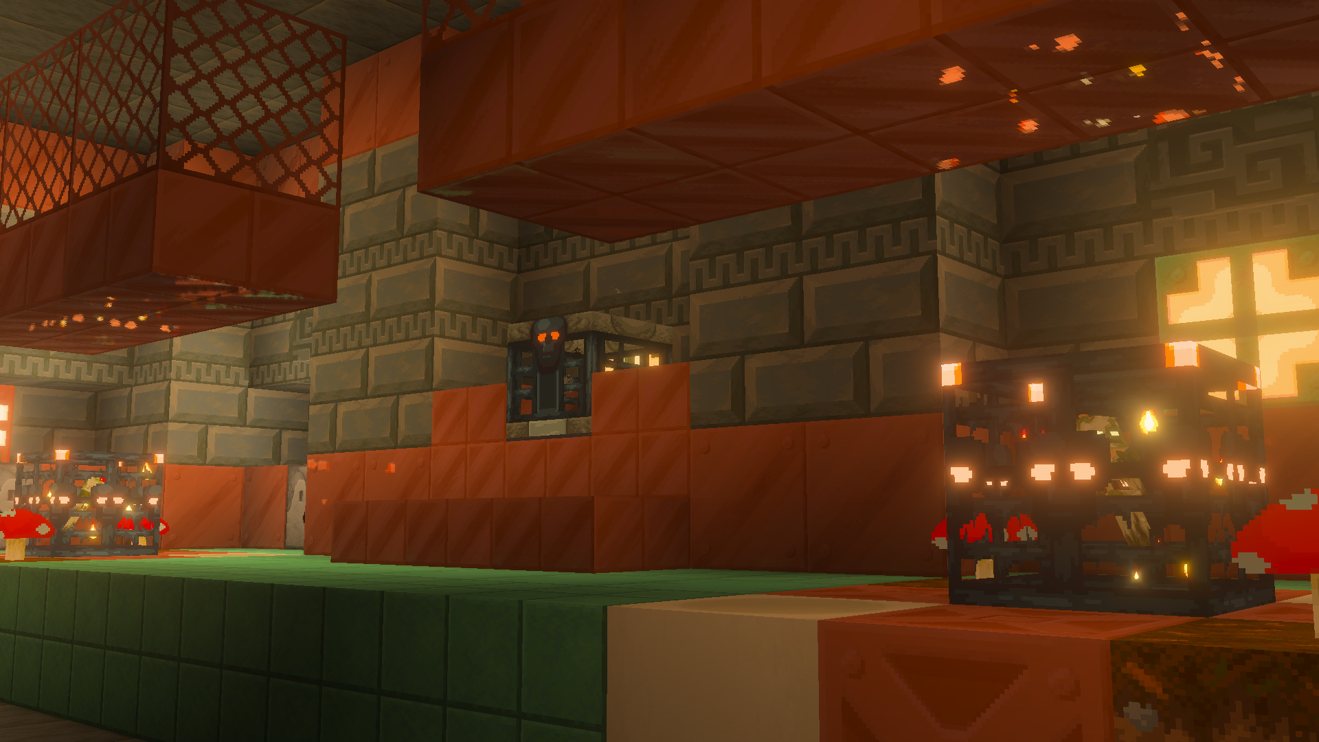 Faithful 64x resource pack detail in Minecraft
