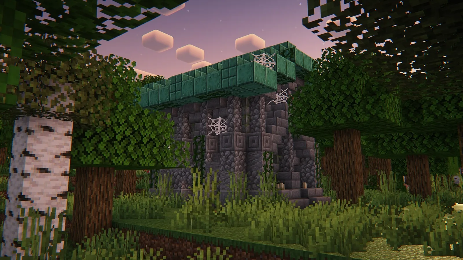Stone mausoleum structure found while exploring