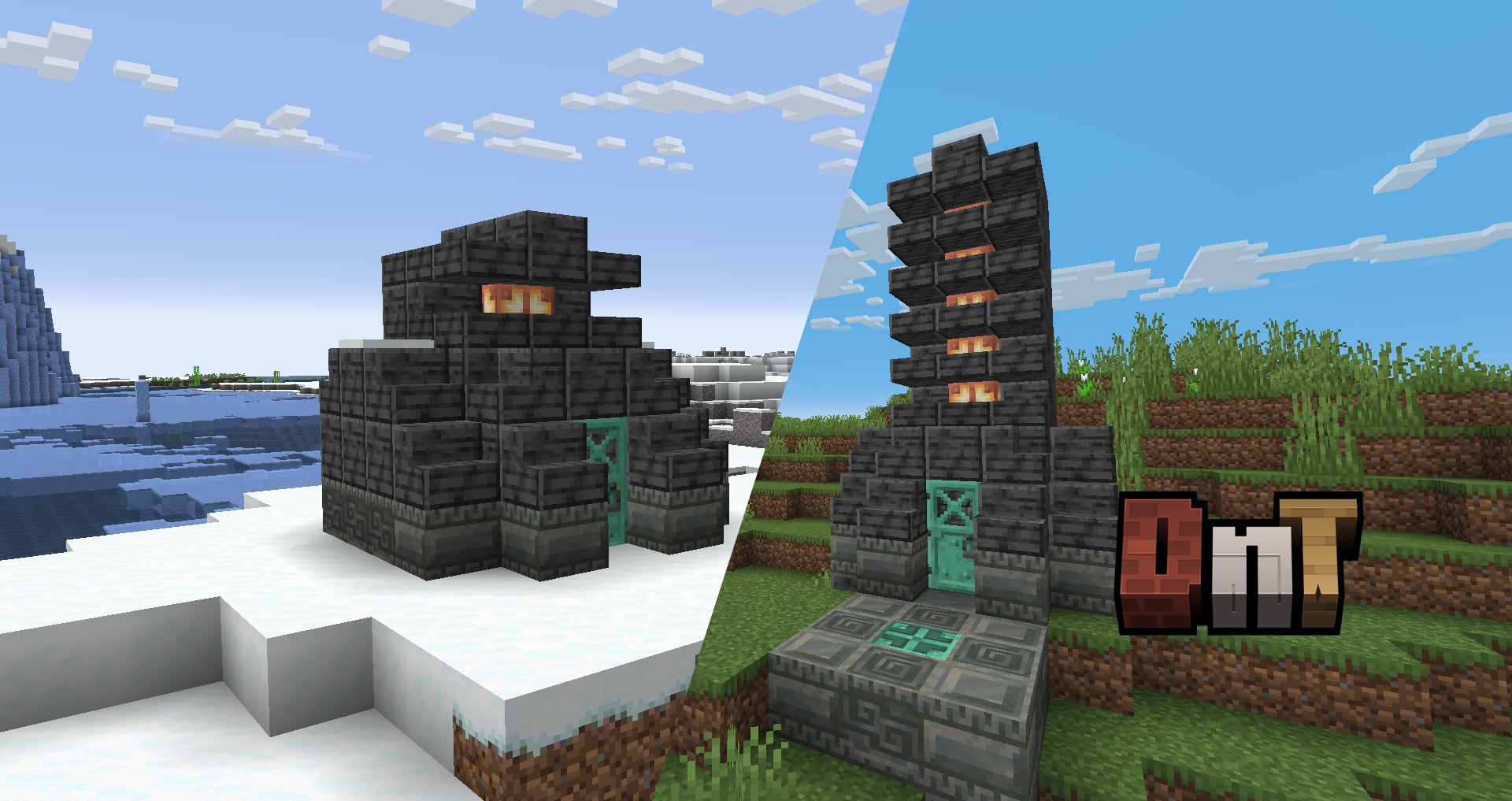 Small shrine structure generated in the overworld