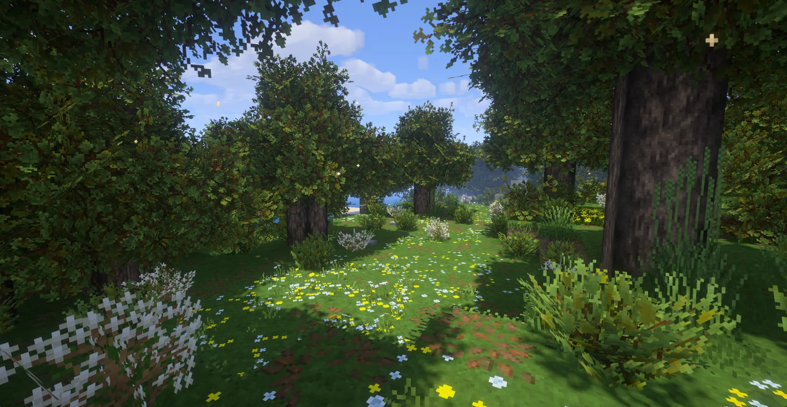 Custom block models and detailed foliage from the Alacrity pack