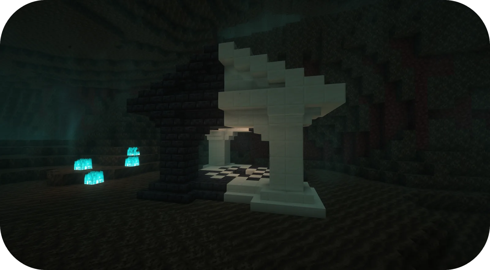 Soul sand valley structure added by Formations Nether