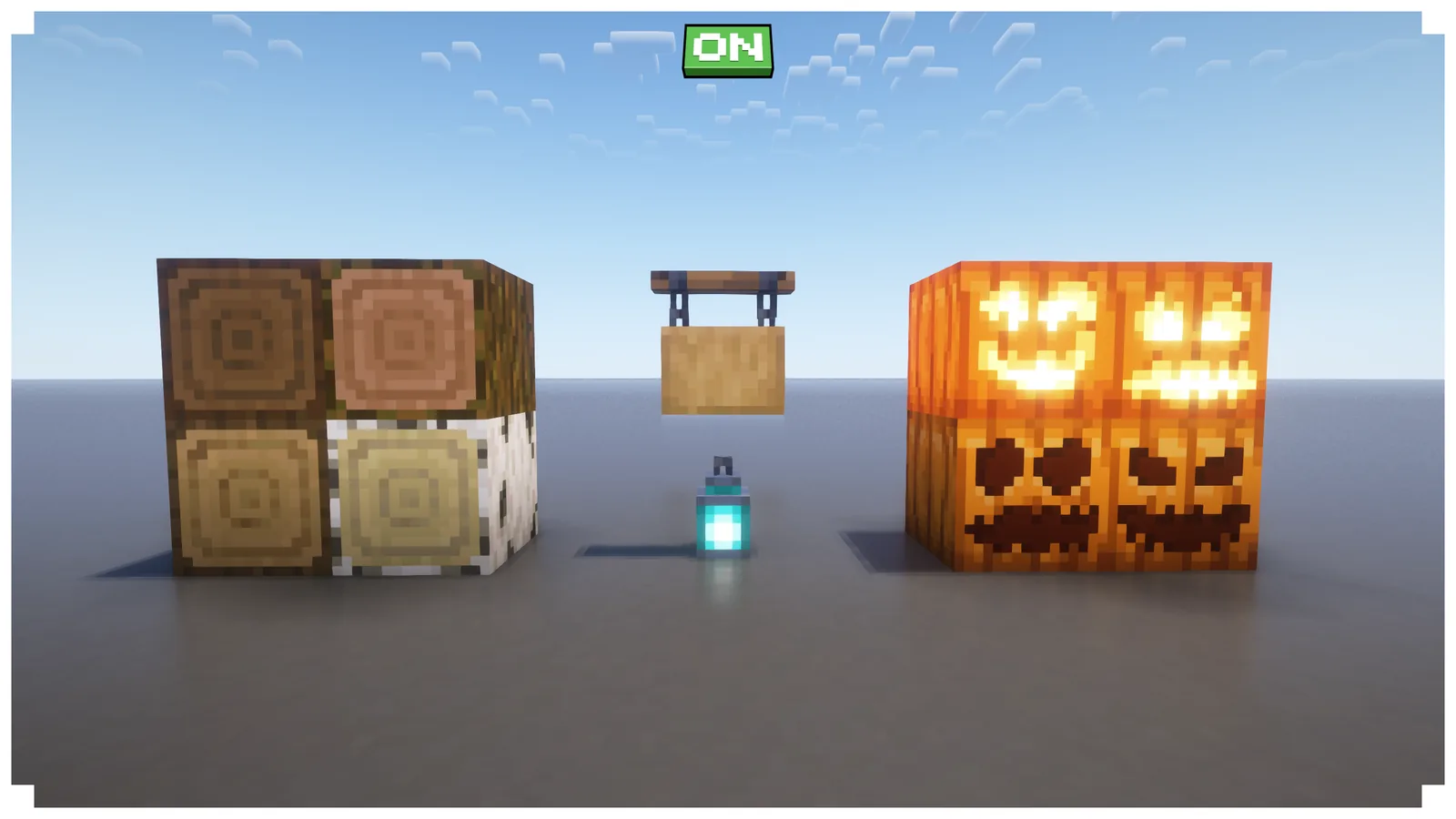 Item and GUI textures from a vanilla plus Minecraft pack