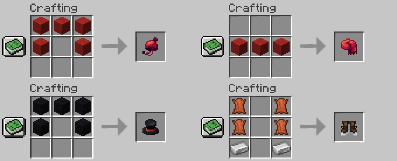 Jukebox and chest setup inside a Minecraft room
